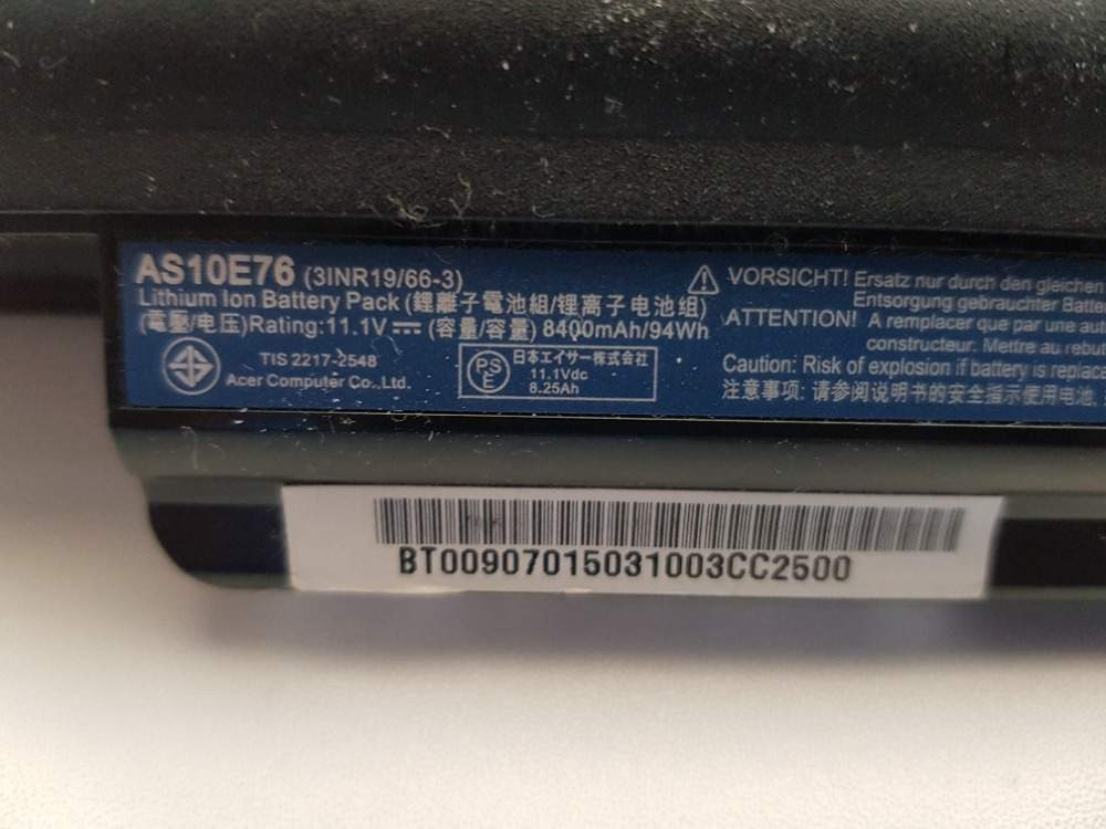 Acer 5730,5630 díly,Baterie pro Acer 7740,5820,3820 apod - 8