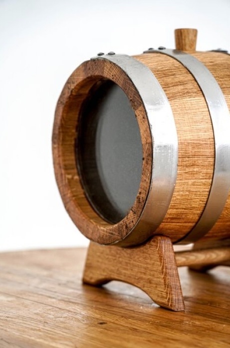 Dubový sud so skleneným čelom - 8