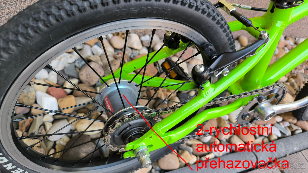 Dětské kolo Kubikes 16" - 2 rychlostní - 8