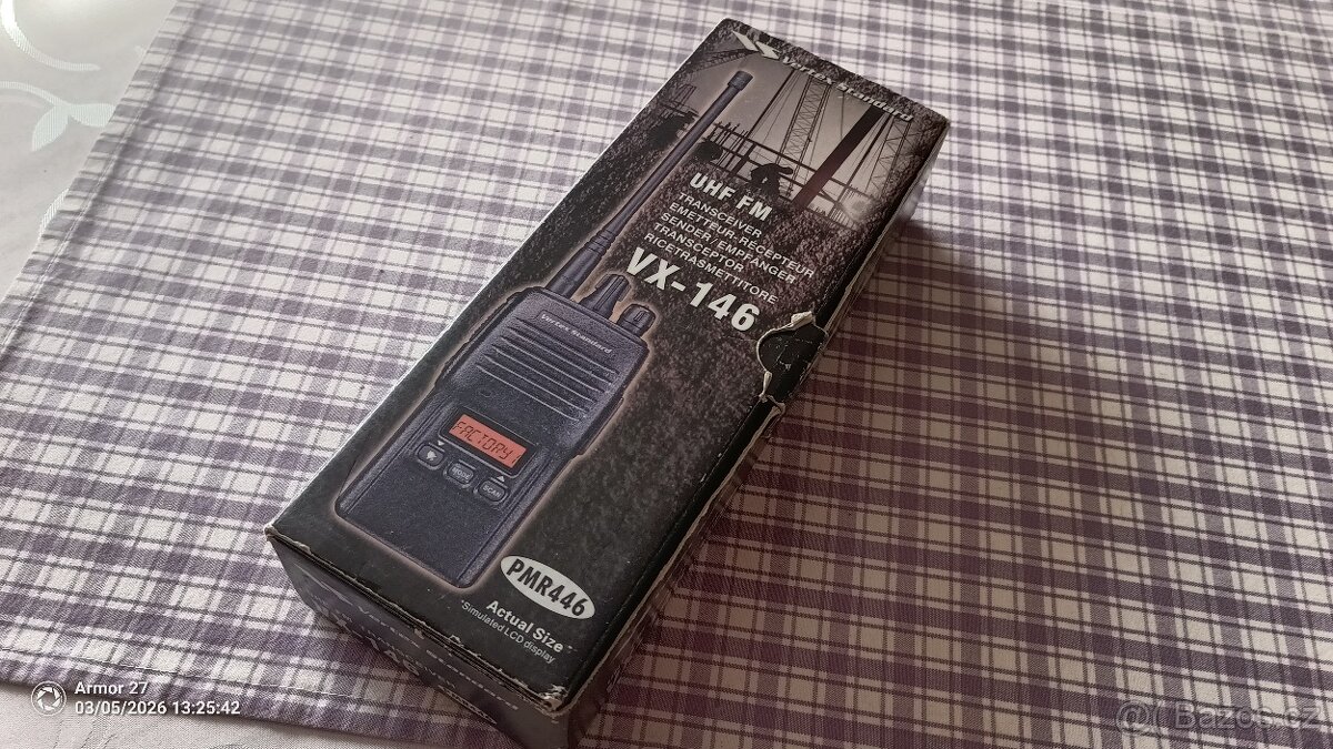 Vertex Standard VX-146 / PMR446 UHF FM Transceiver - 8