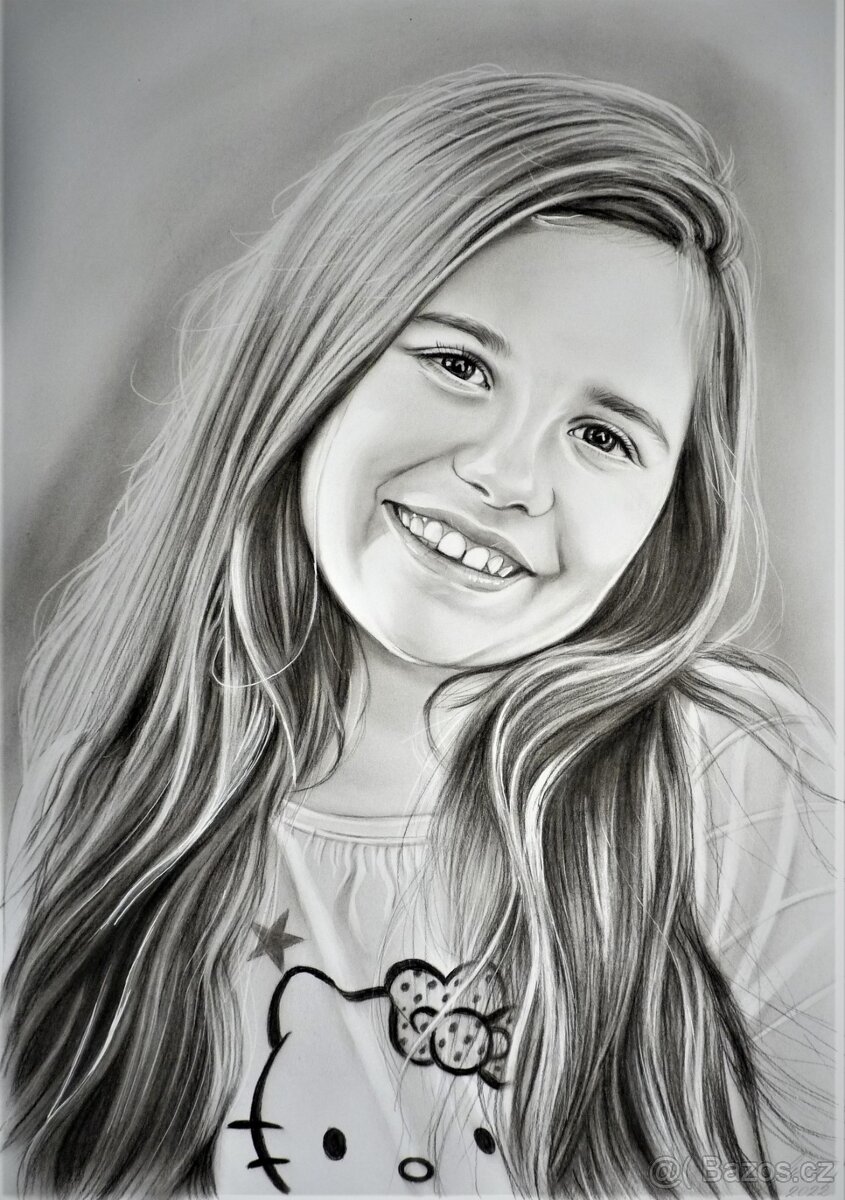 KRESBA PORTRÉTŮ PODLE FOTOGRAFIE - 8