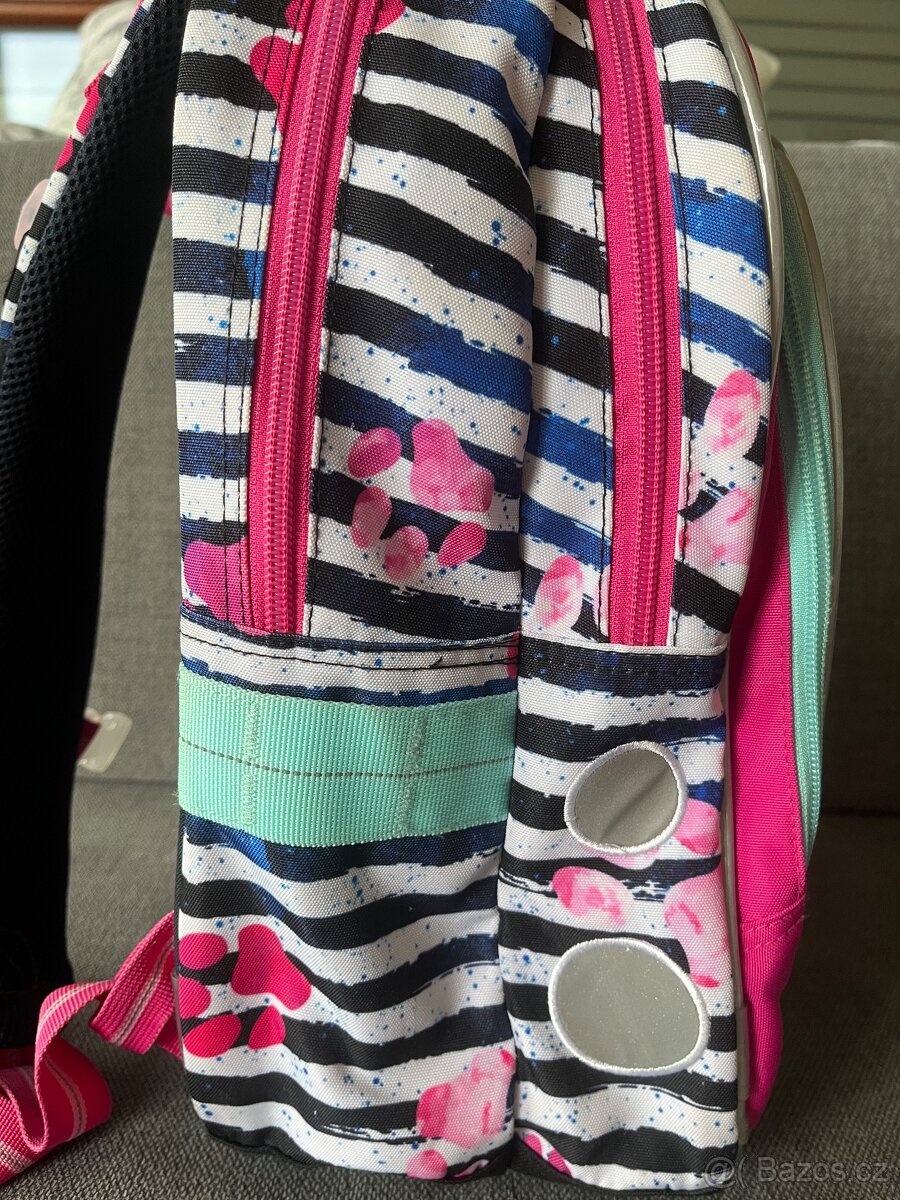 Dívčí školní batoh Topgal buldoček - 8