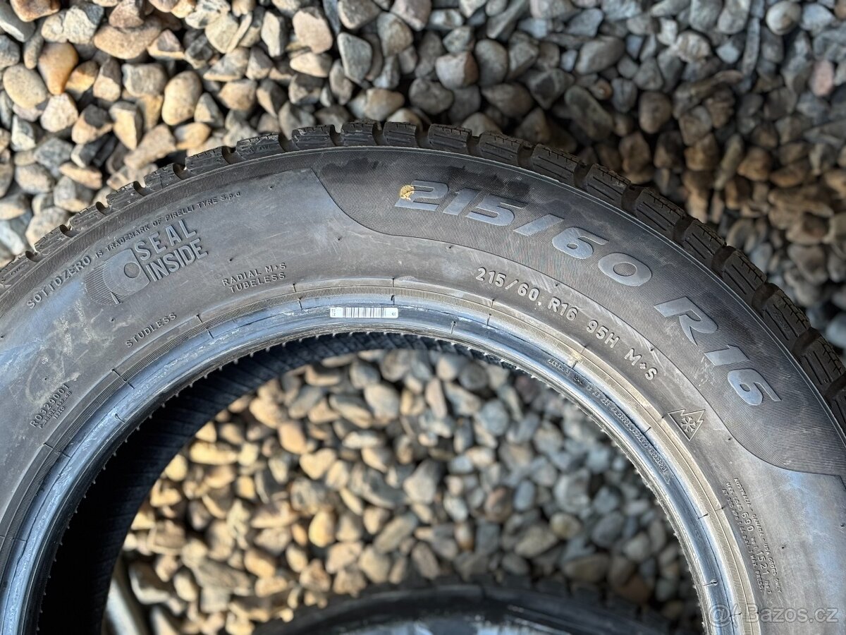 215/60/16 - Pirelli zimní sada pneu - 8