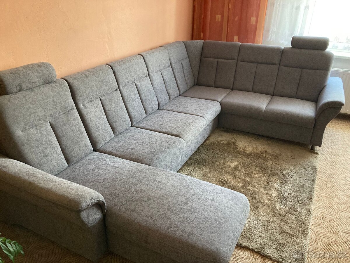 Sedací souprava MALAGA IV - levá/šedá - 8