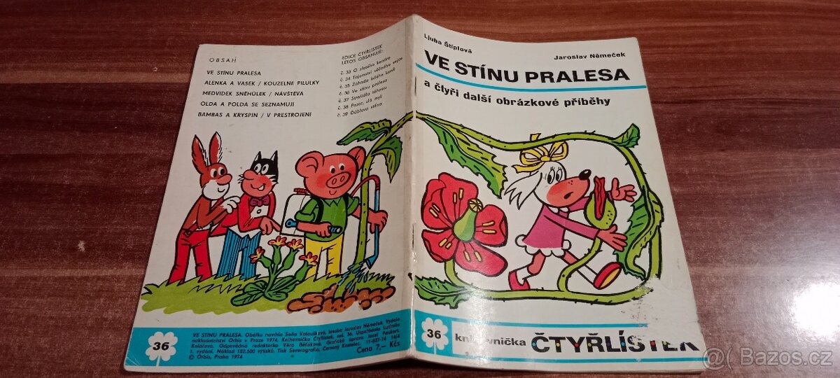 Čtyřlístek č.33 - 38. Ročník 1974. - 8