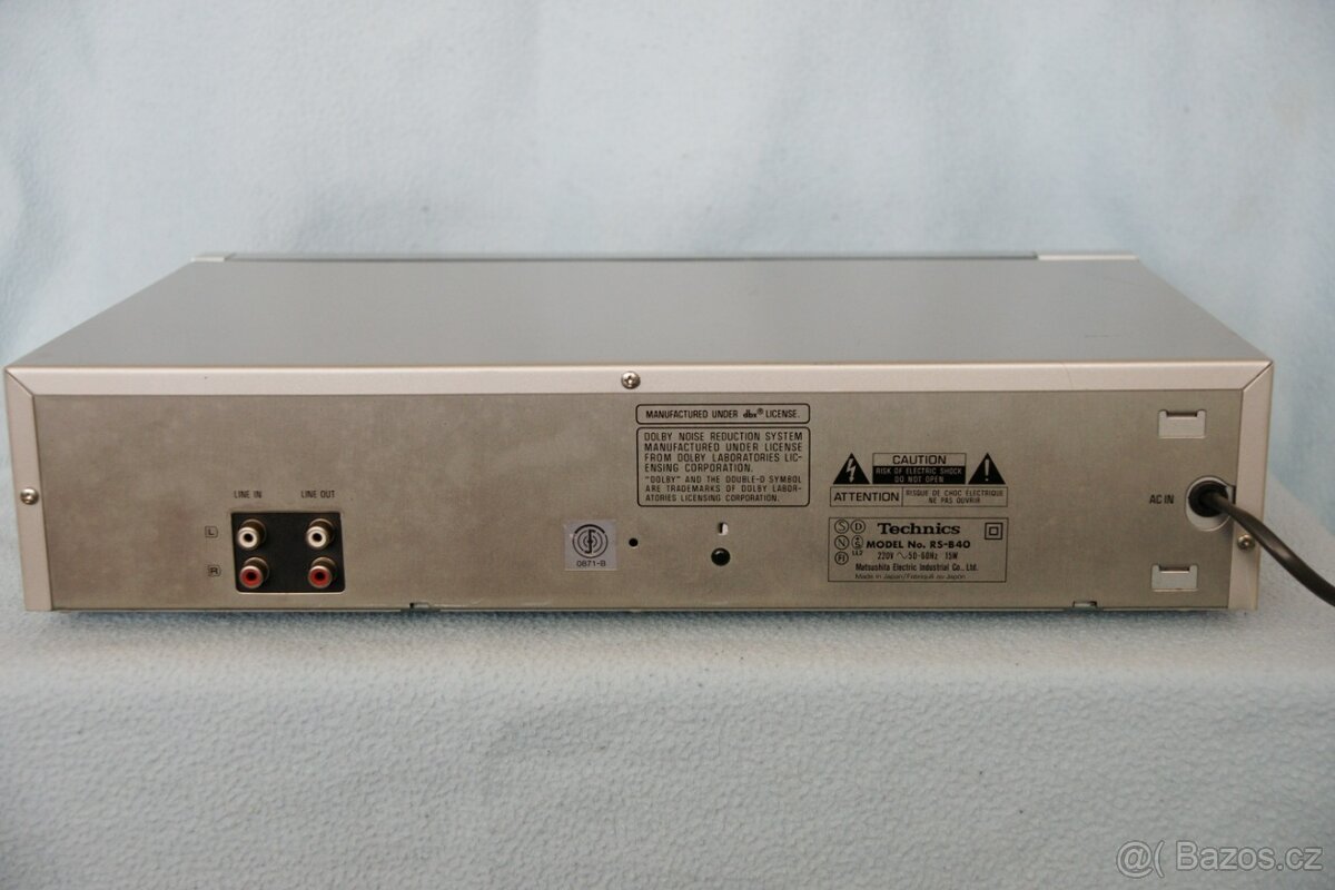 Technics RS-B40 Hifi stereo kazetový deck - 8