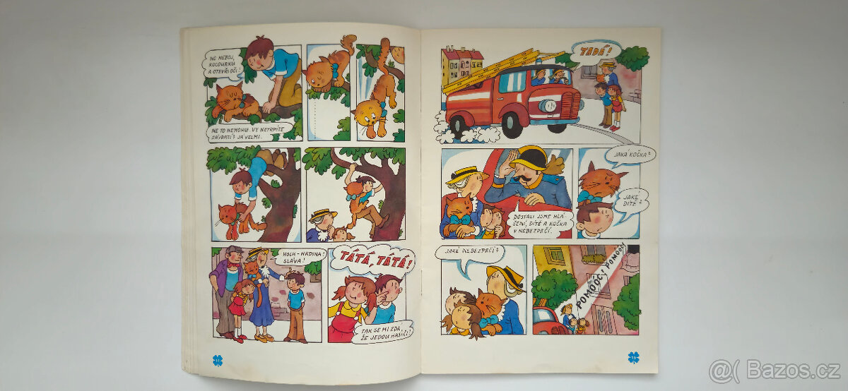 Čtyřlístek č. 50 - Signály z neznáma - VČETNĚ HRY - NELUŠTĚN - 8