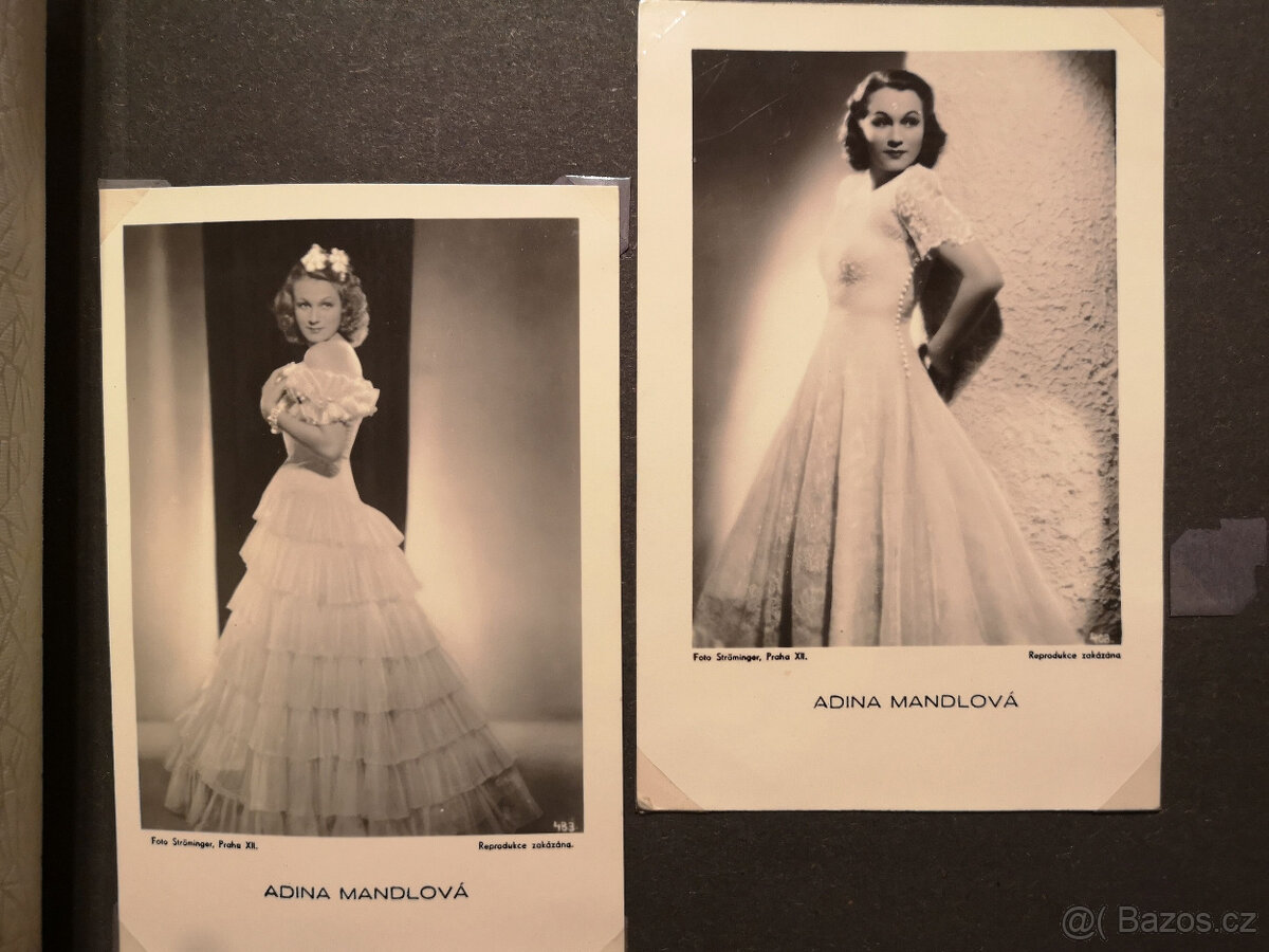 Fotografie herců a významných osobností - sbírka - 8