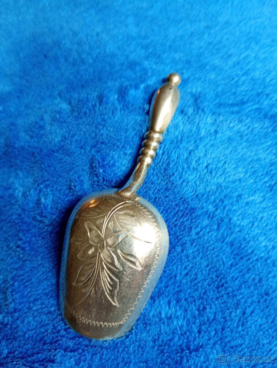 ZOL 84 stříbrná CADDY spoon lžička - 8