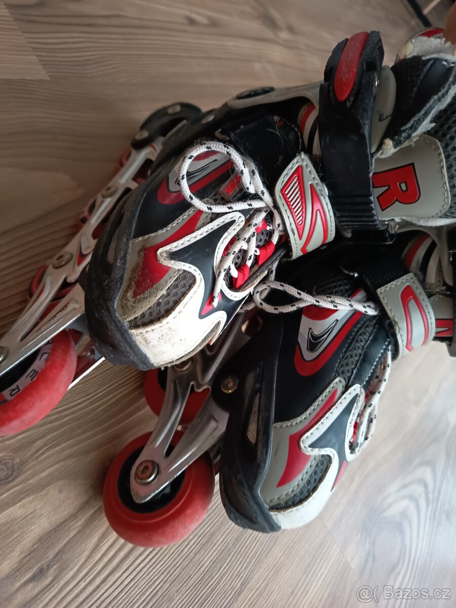 Inline kolečkové dětské brusle vel 29-32 - 8