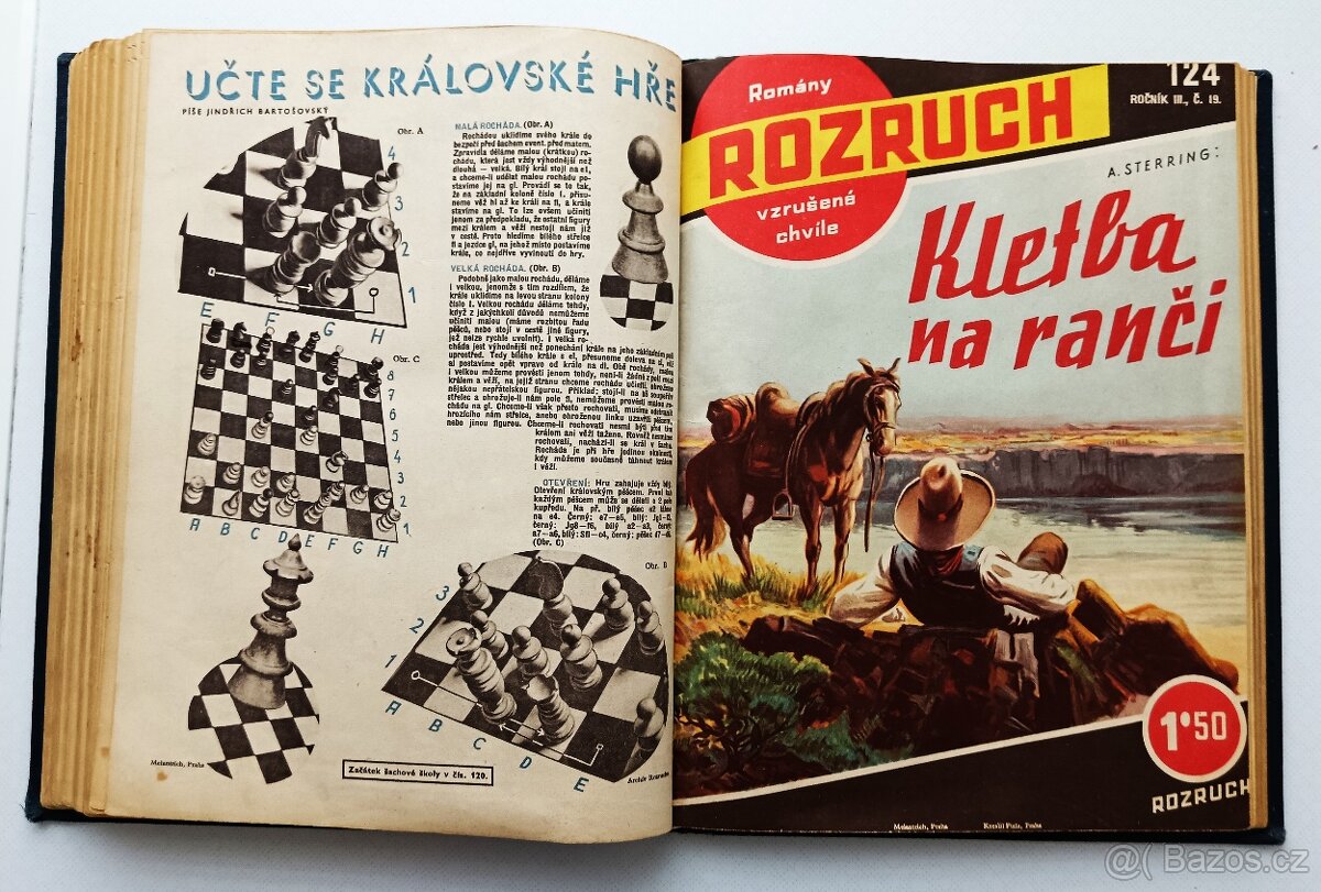 Časopisy Rozruch-vázané-western. - 8