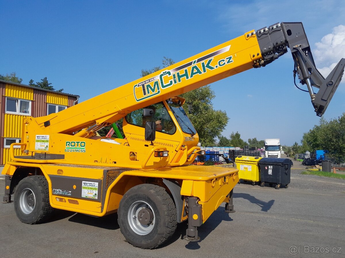 otočný teleskopický manipulátor Merlo Roto 60.24MCSS 6tun/24 - 8