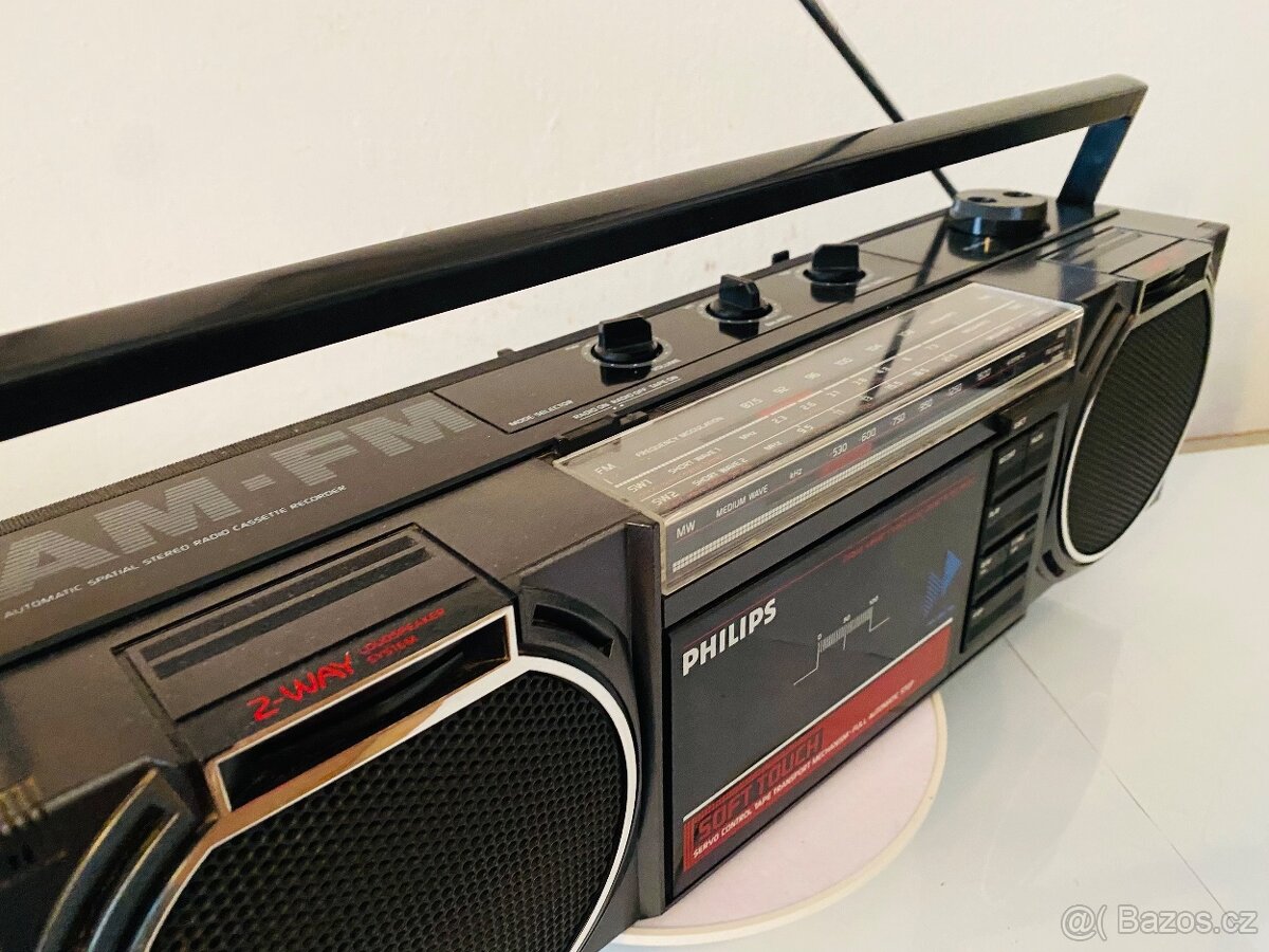 Radiomagnetofon Philips D8048/02, rok 1987 - 8