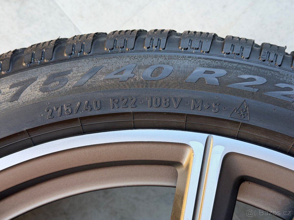 Bmw R22 Bmw X7 22” zimní 275/40 r22 315/35 R22 - 8