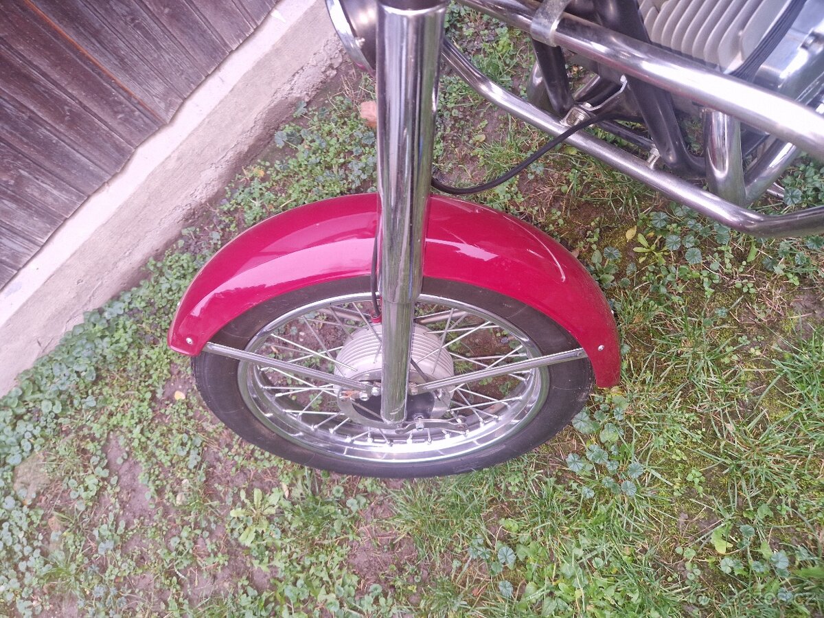 Jawa 350 typ 633 prvý typ stk 29 rv 73 - 8