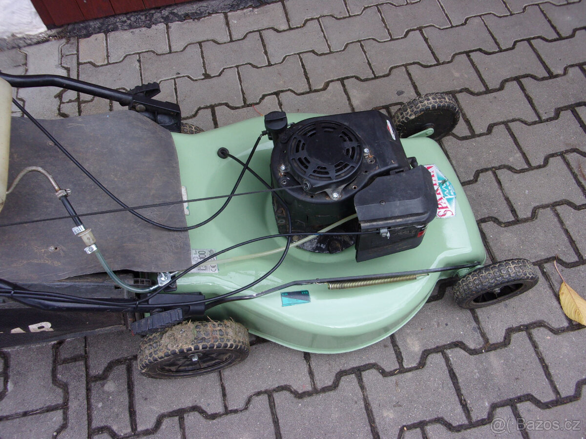 Benzínová sekačka s pojezdem - 8
