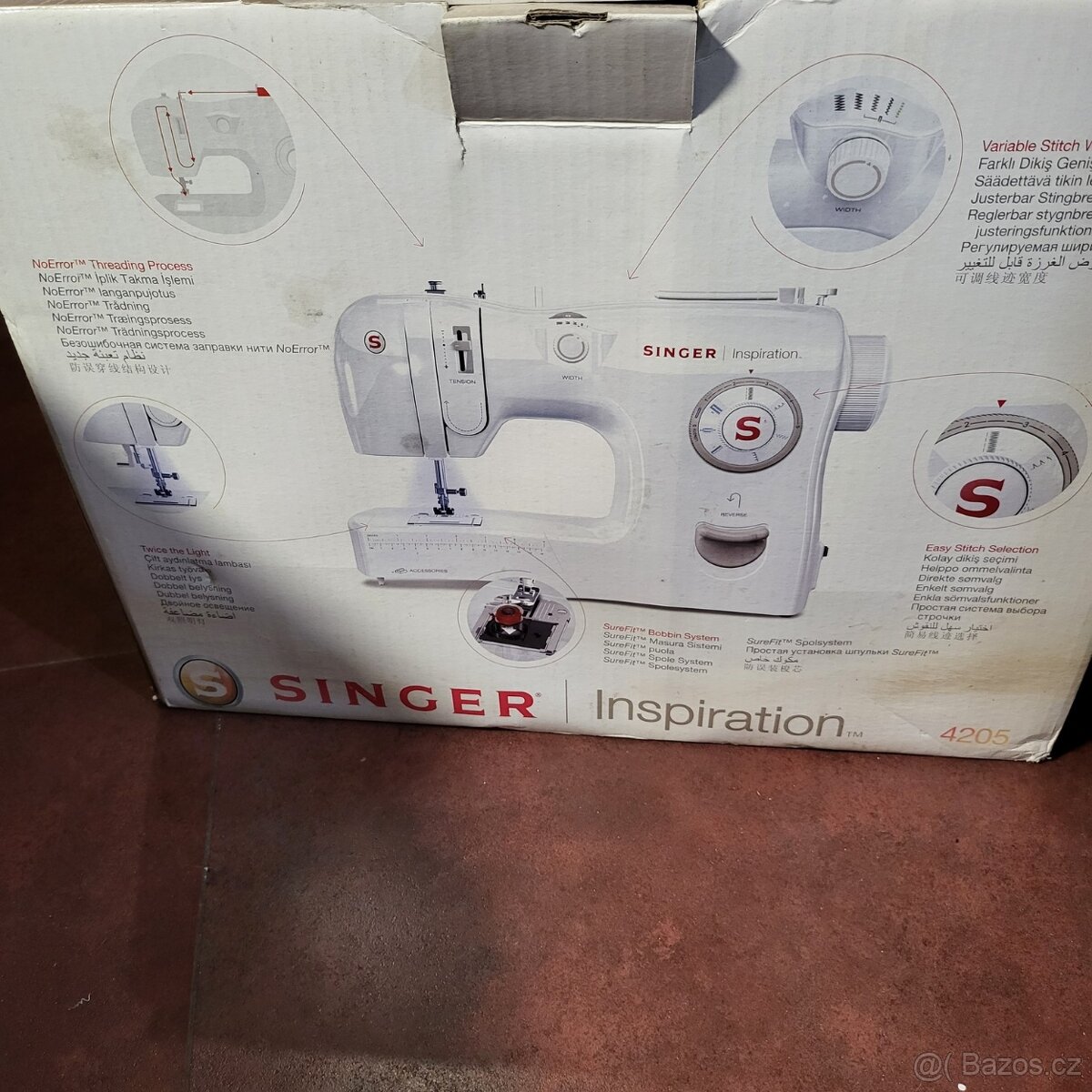 nevyužitý šicí stroj Singer, kompletní - 8