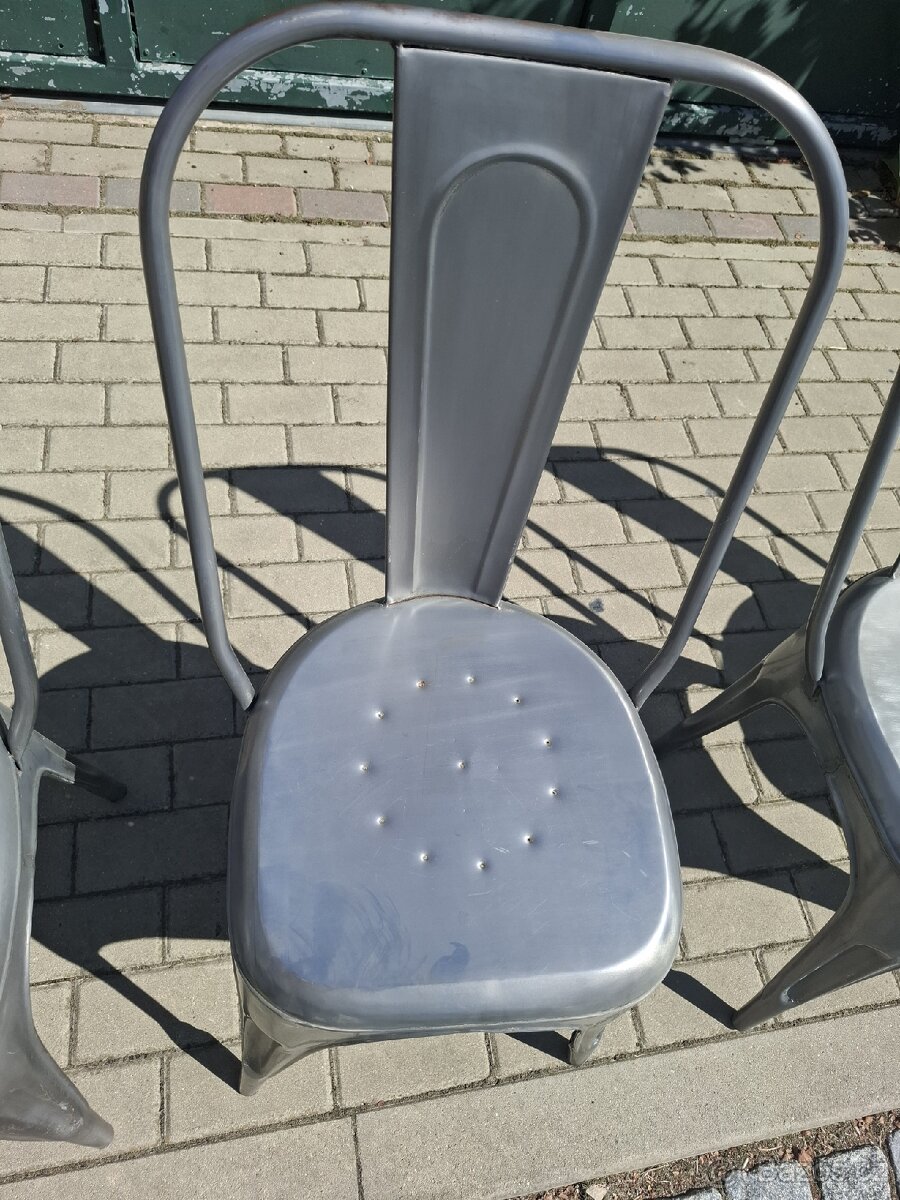 38x kovové gastro židle - 8