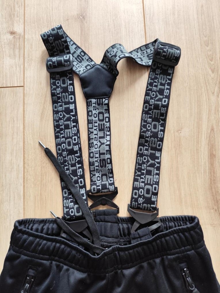 Softshellová dětská bunda modrá a kalhoty černé, zn. O´style - 8