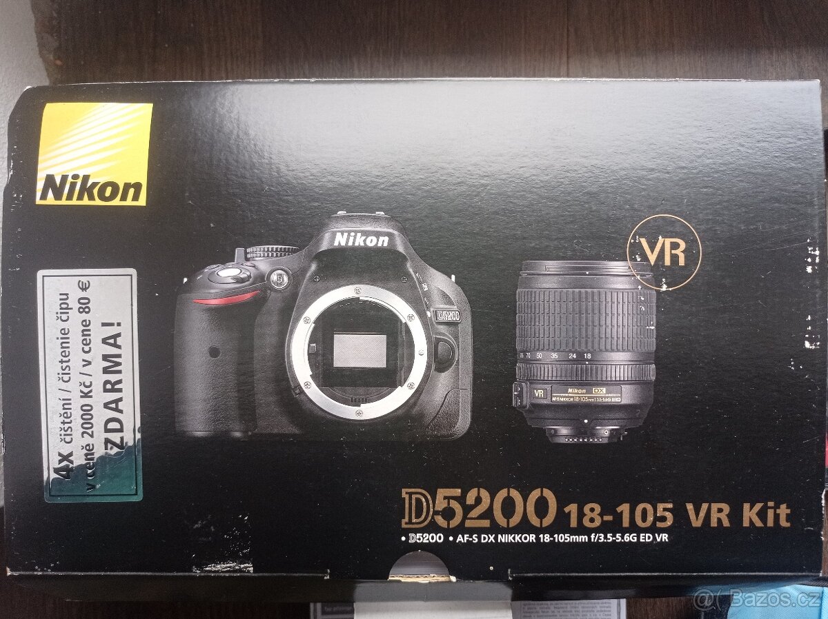 NEJ CENA Fotoaparát Nikon D5200 + objektiv Nikkor 18-105 mm - 8