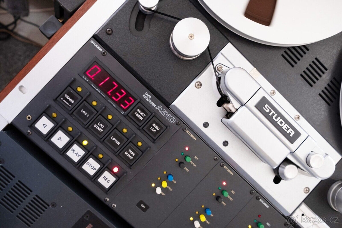 STUDER A810 KOMPLETNÍ TOP + LED MĚŘIČ VU - 8