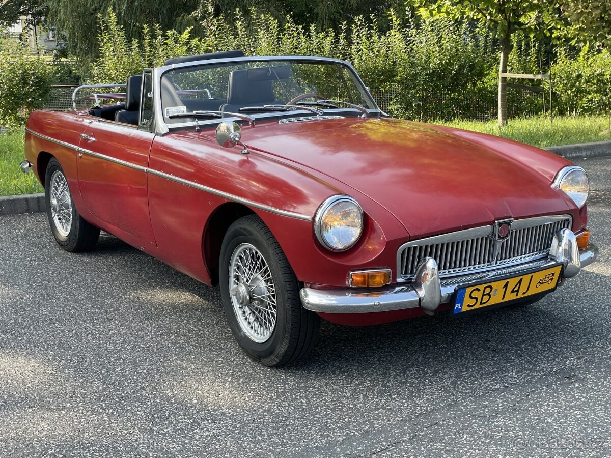 MG B cabrio 1800ccm 1969 r - 8