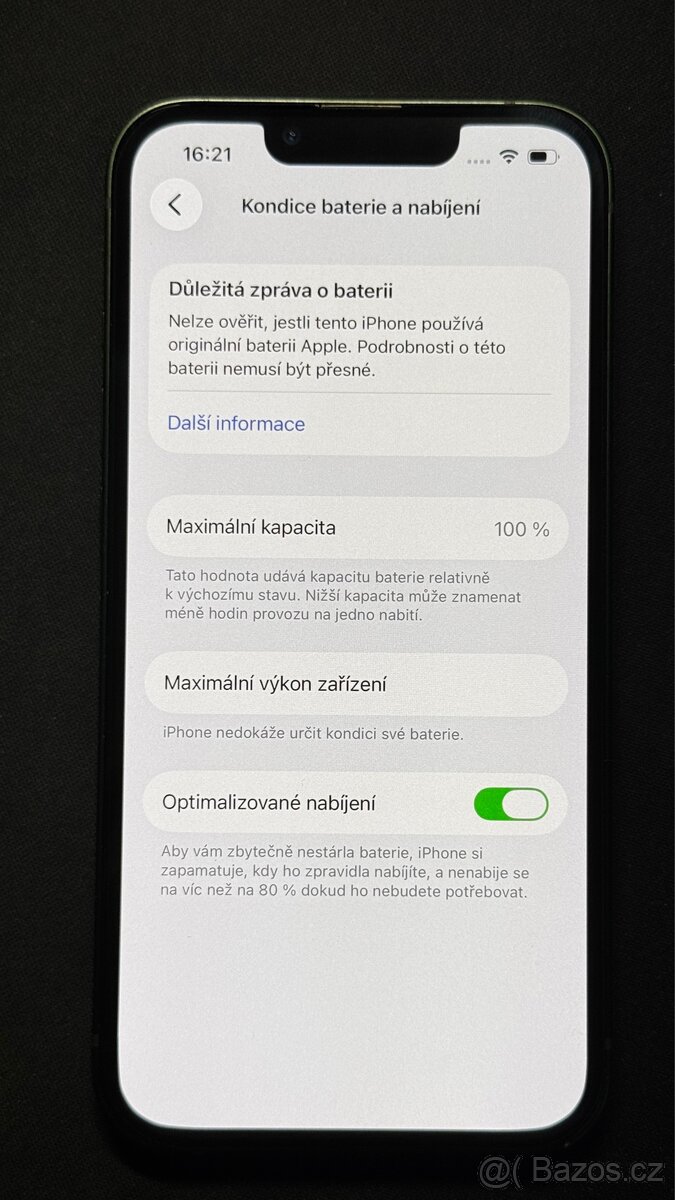 iPhone 13 128gb nová baterie - 8