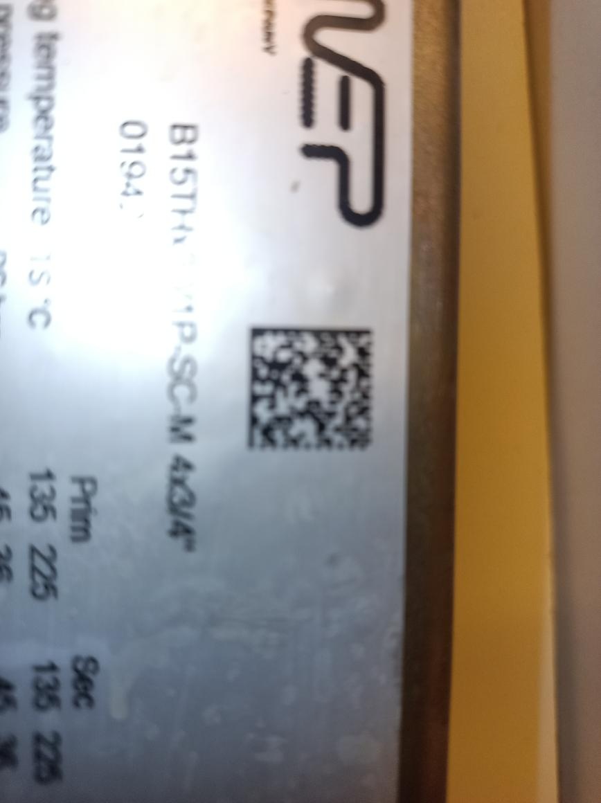 Deskový výměník tepla SWEP B15HX30 - 8