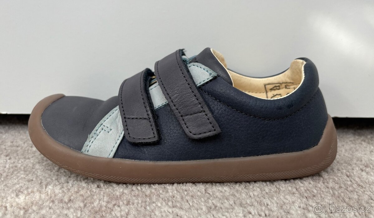 Kozene boty Bundgaard Walker Velcro Navy / vel.30 - 8