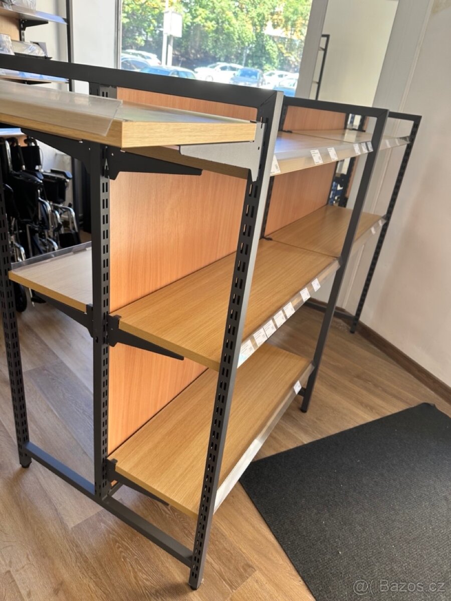Obchodní regály dřevěné - 8