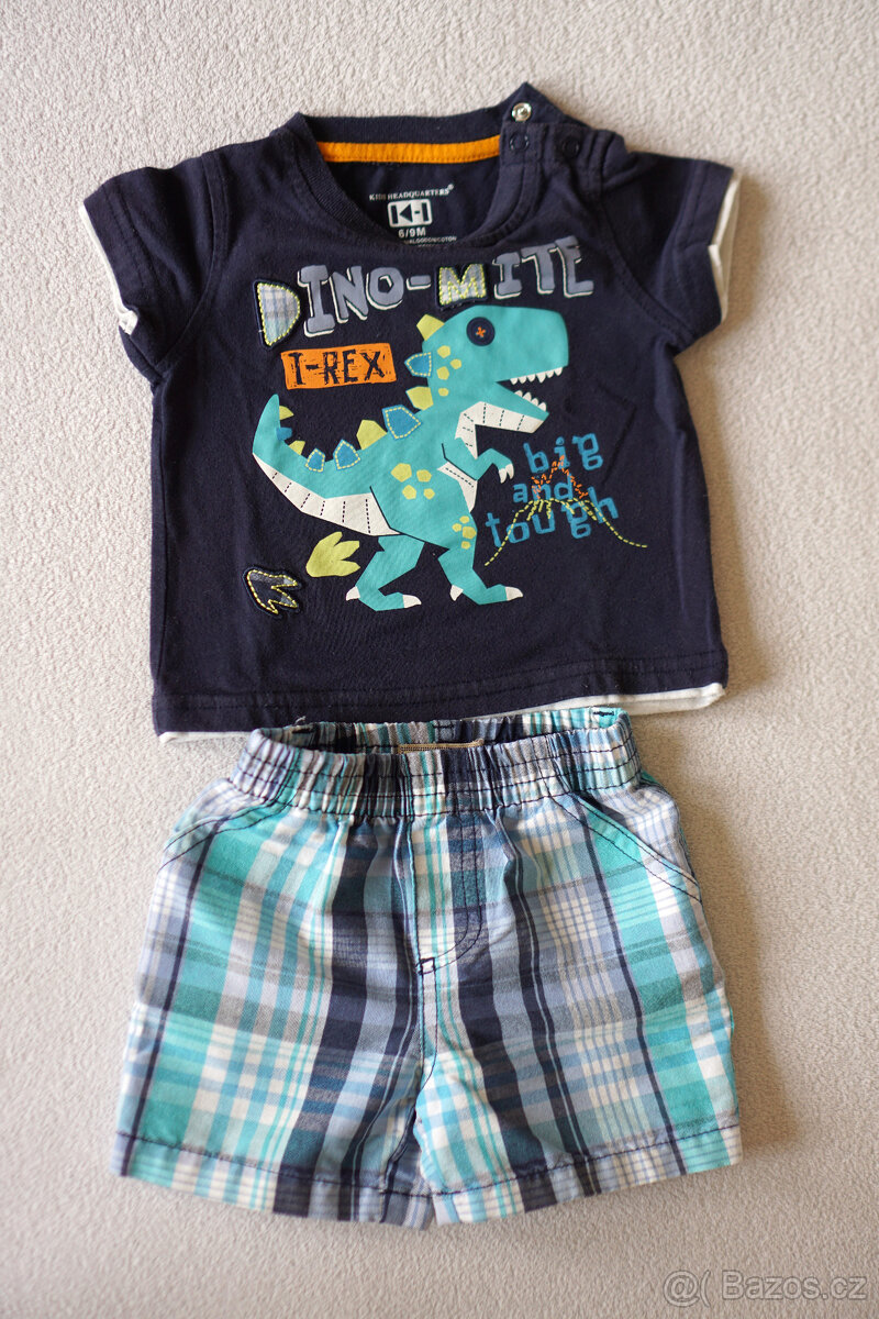 Letní oblečení pro kluky 6M,9M,12M - 8
