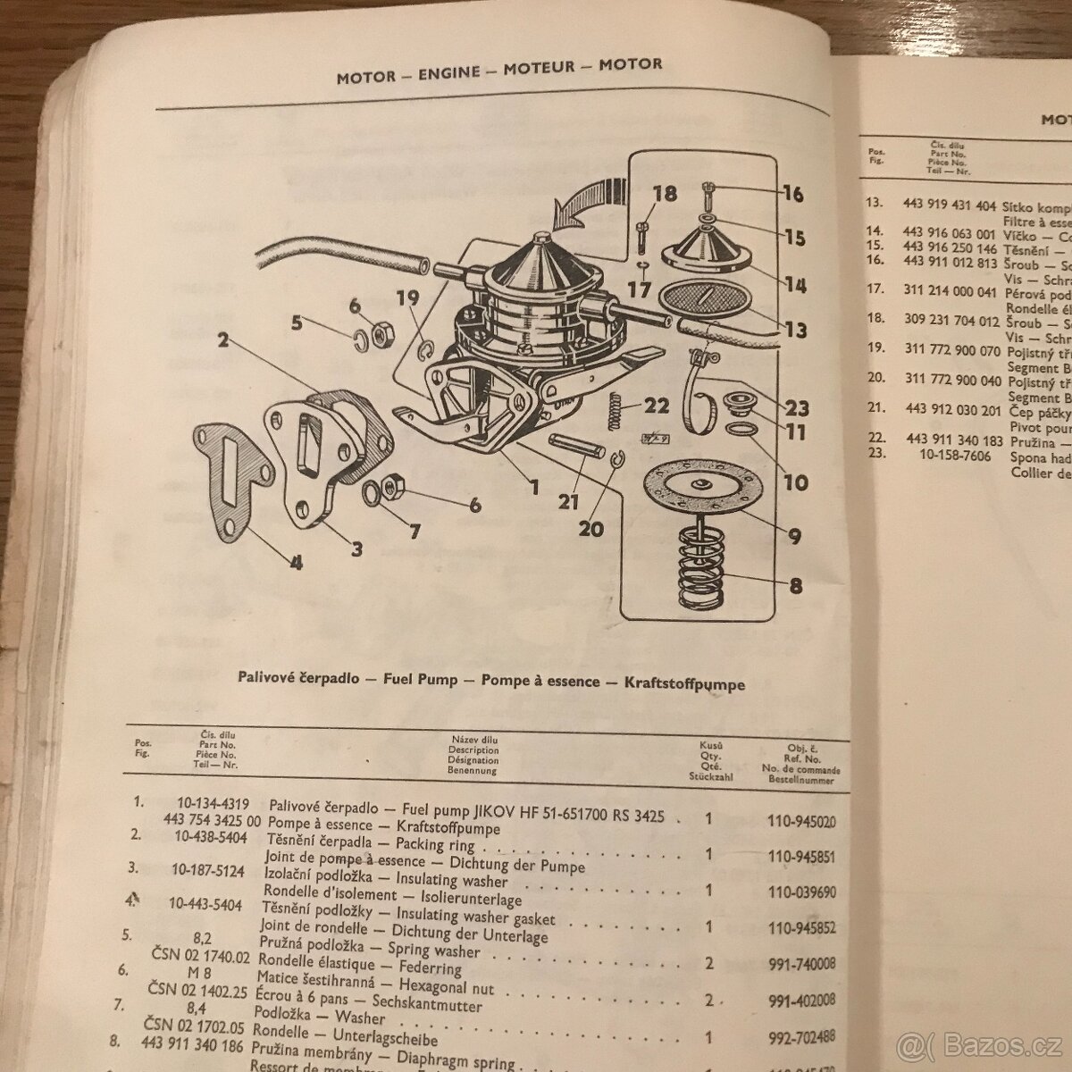 Prodam original katalog nahradnich dilu - 8
