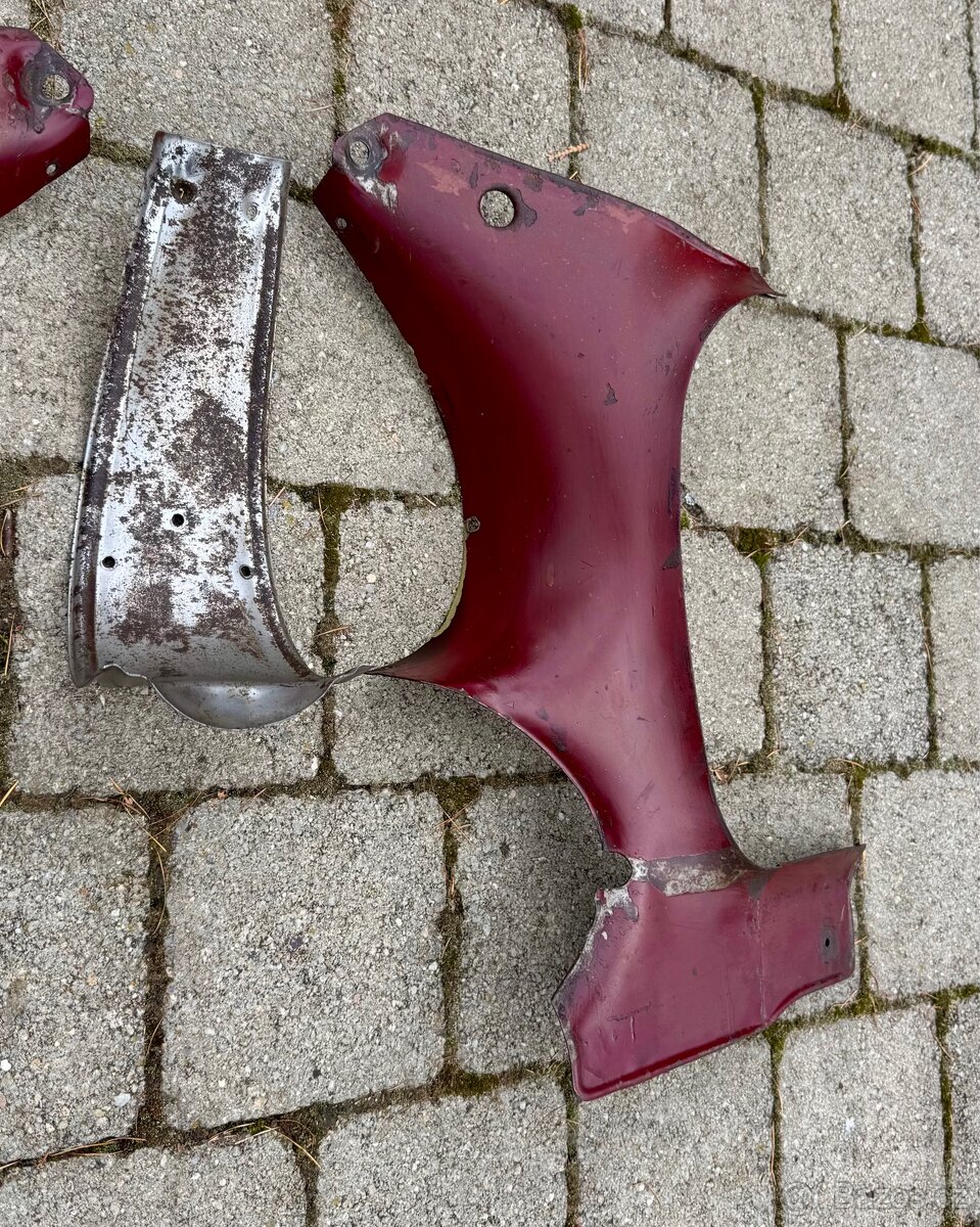 Jawa ČZ 250 353 kývačka - podsedlové plechy - 8