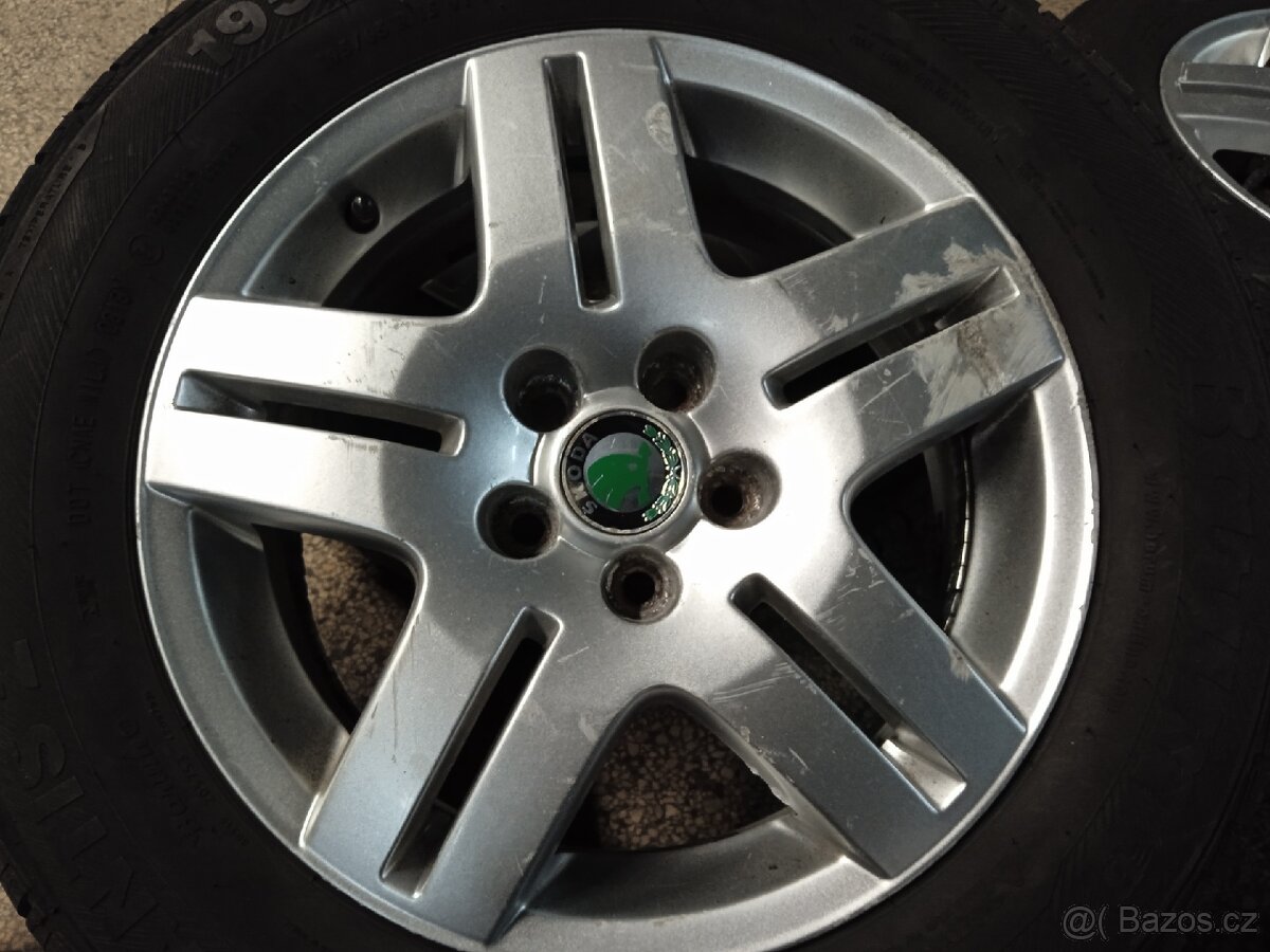 Letní kola 5x100 R15 - 8