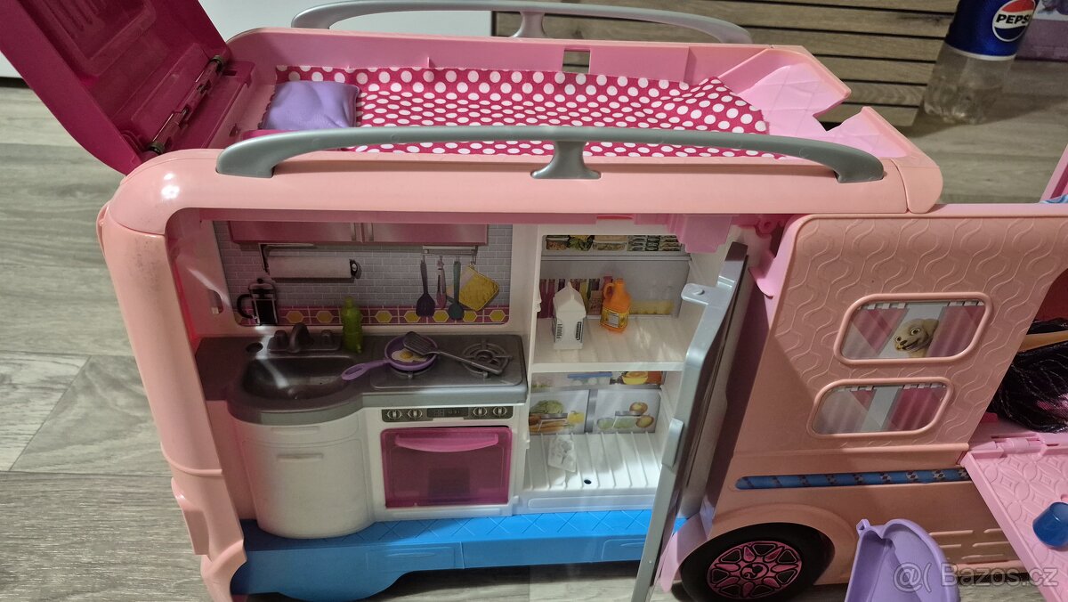 Barbie karavan snů Mattels krabicí - 8