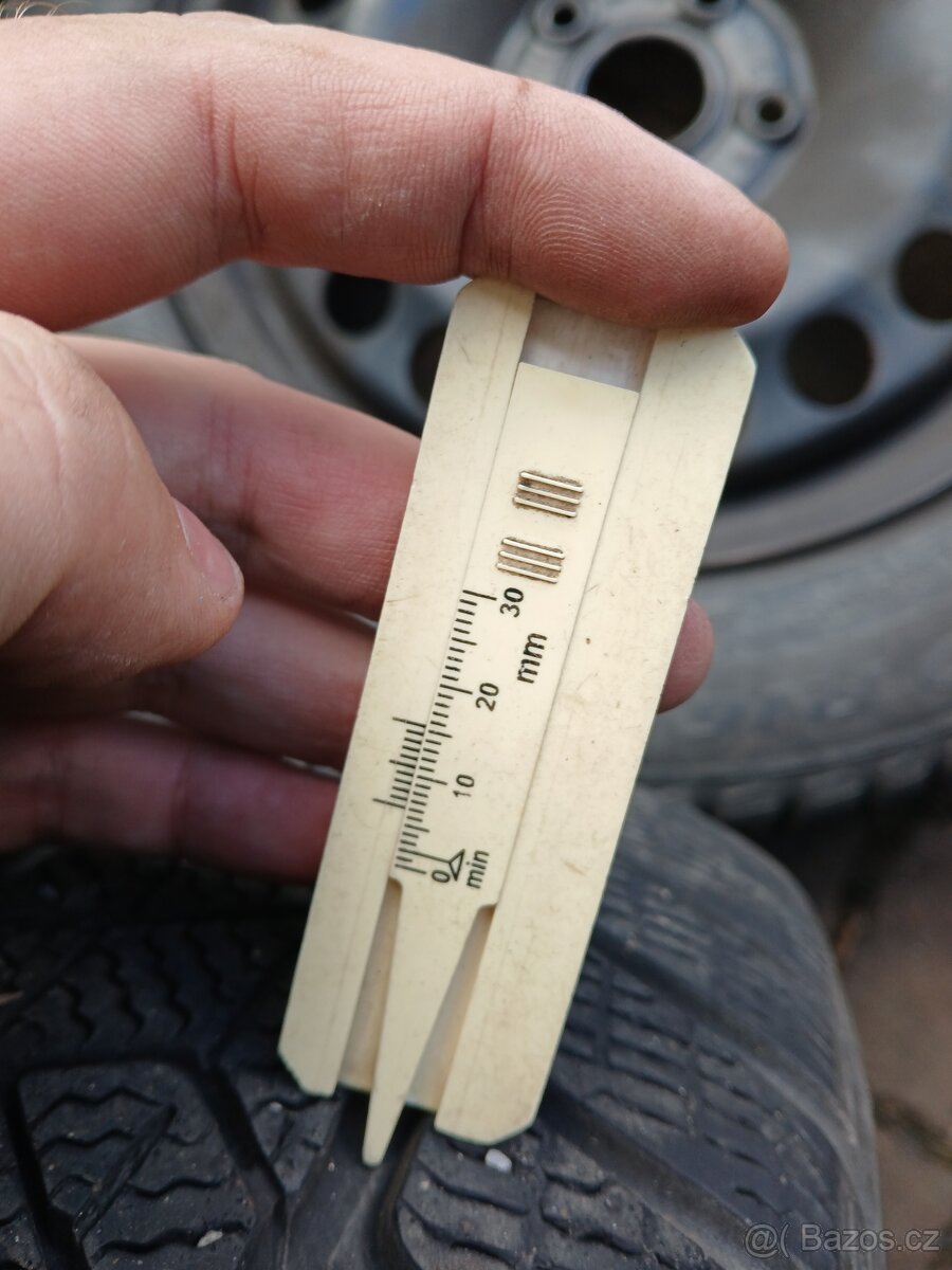 Plechová kola,sada,5x112,ET48,PIRELLI,205/60 R16,2x8,5/2x7mm - 8