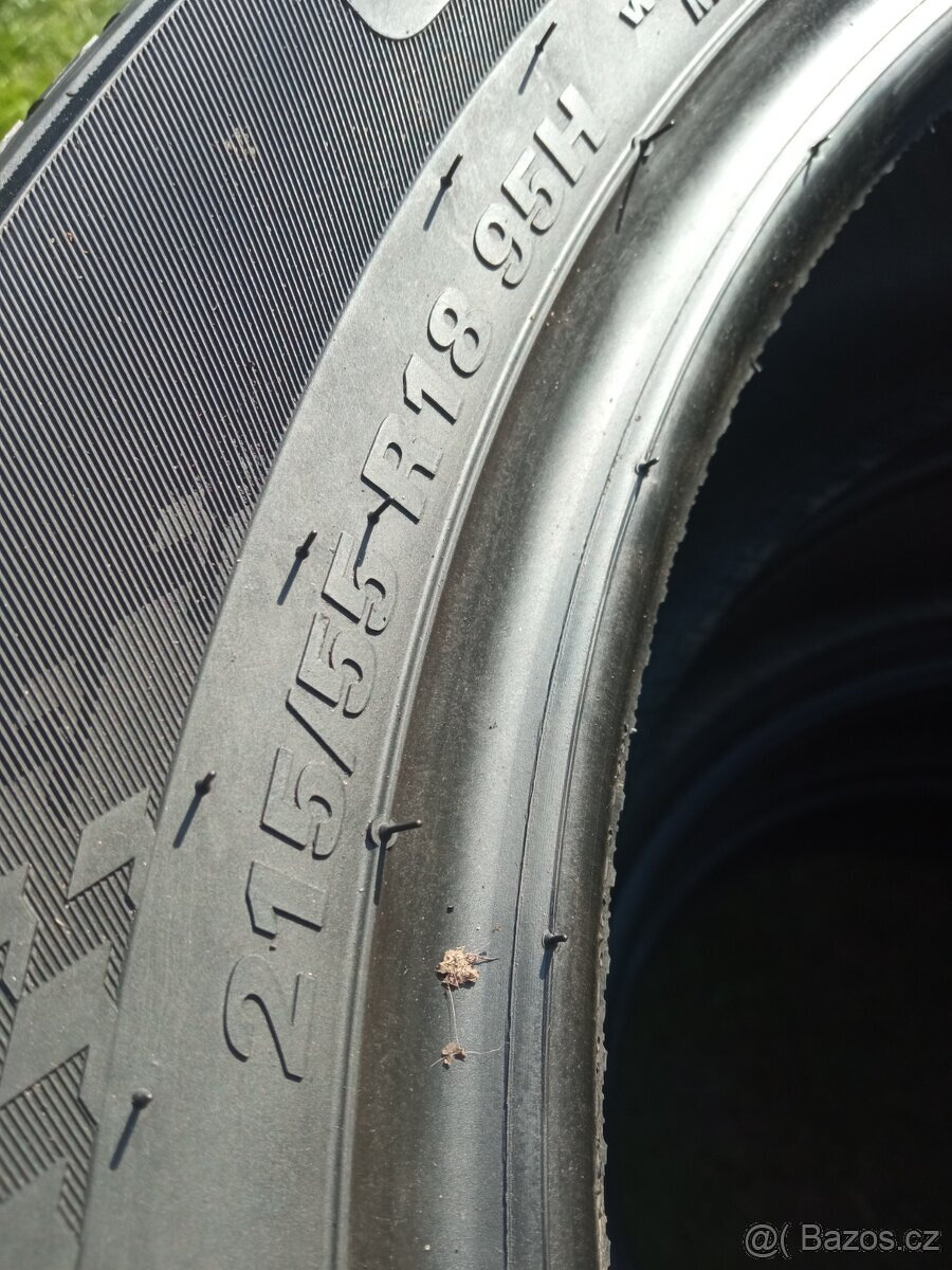 Letní pneumatiky Kumho 215/55/18 7,5mm 2021 - 8