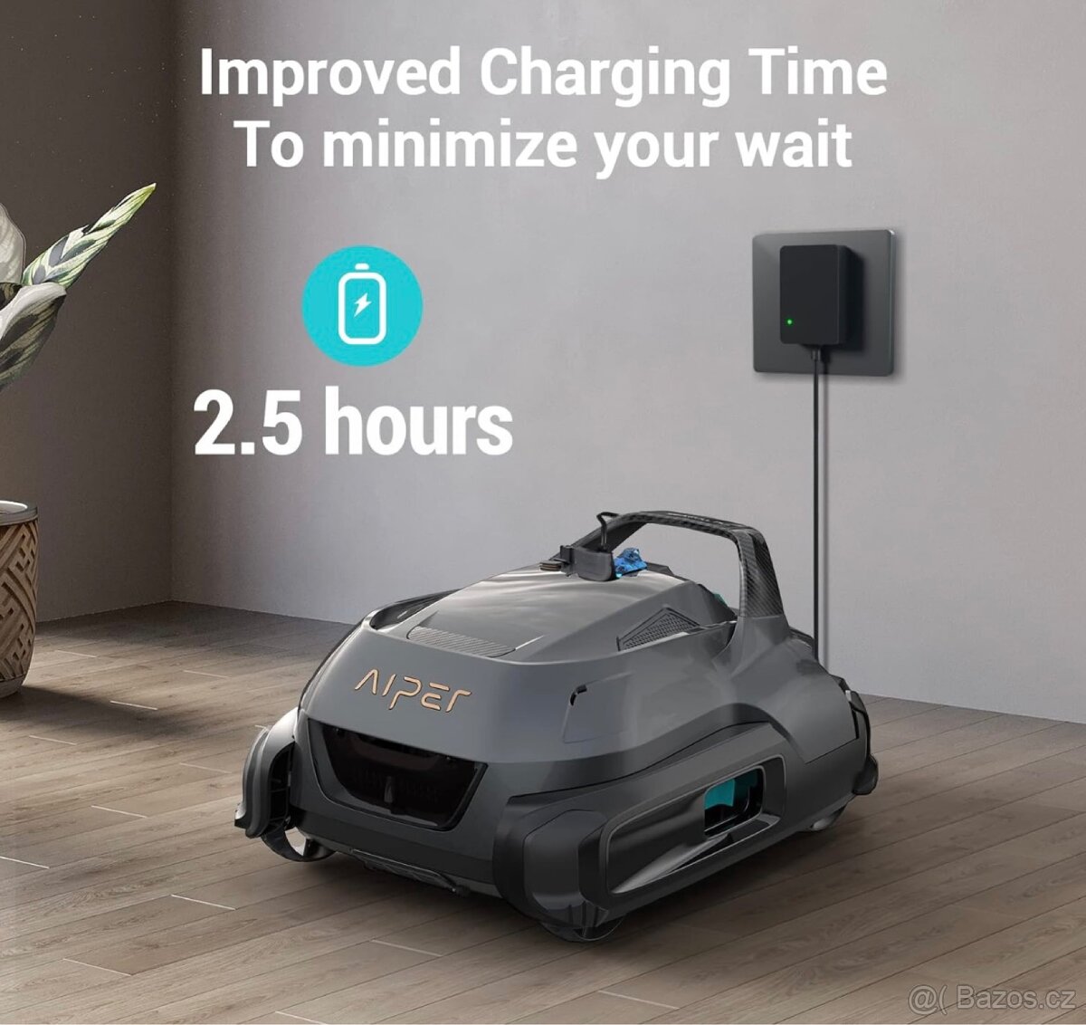 Aiper Seagull Plus bazenový čistič - bateriový - 8