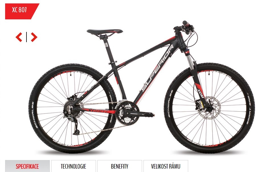 Horské kolo Superior XC 807 - 8