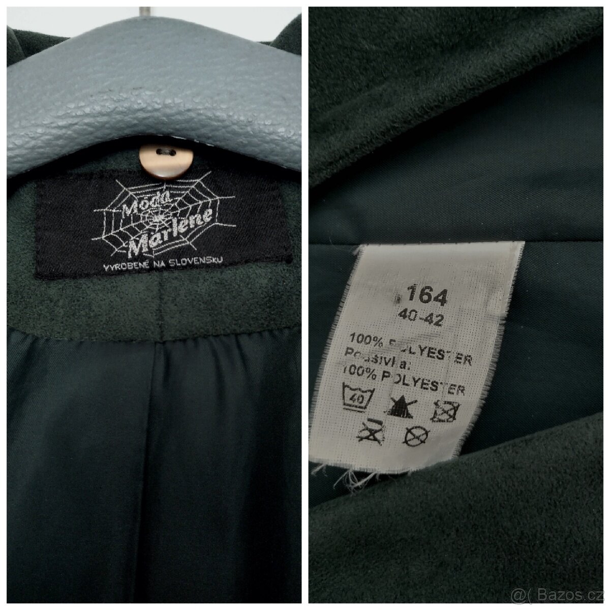 Luxusní dámský kabát vel.40/42 - 8