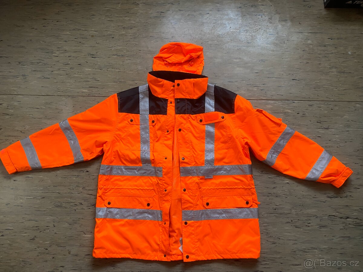 Nová zimní reflexní bunda 3v1 4XL - 8
