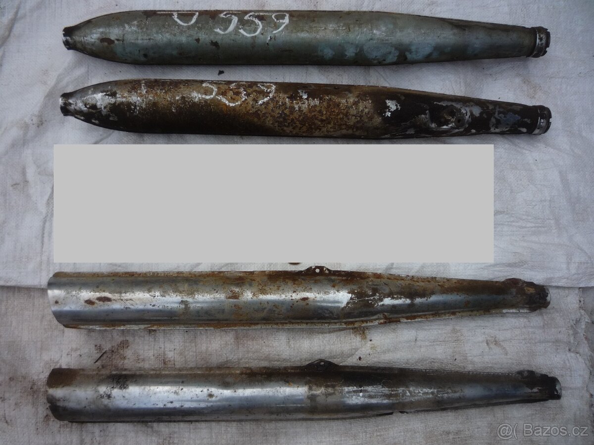 prodám různé díly na moto. Kostra na moto Jawa-ČZ 175, typ 3 - 8