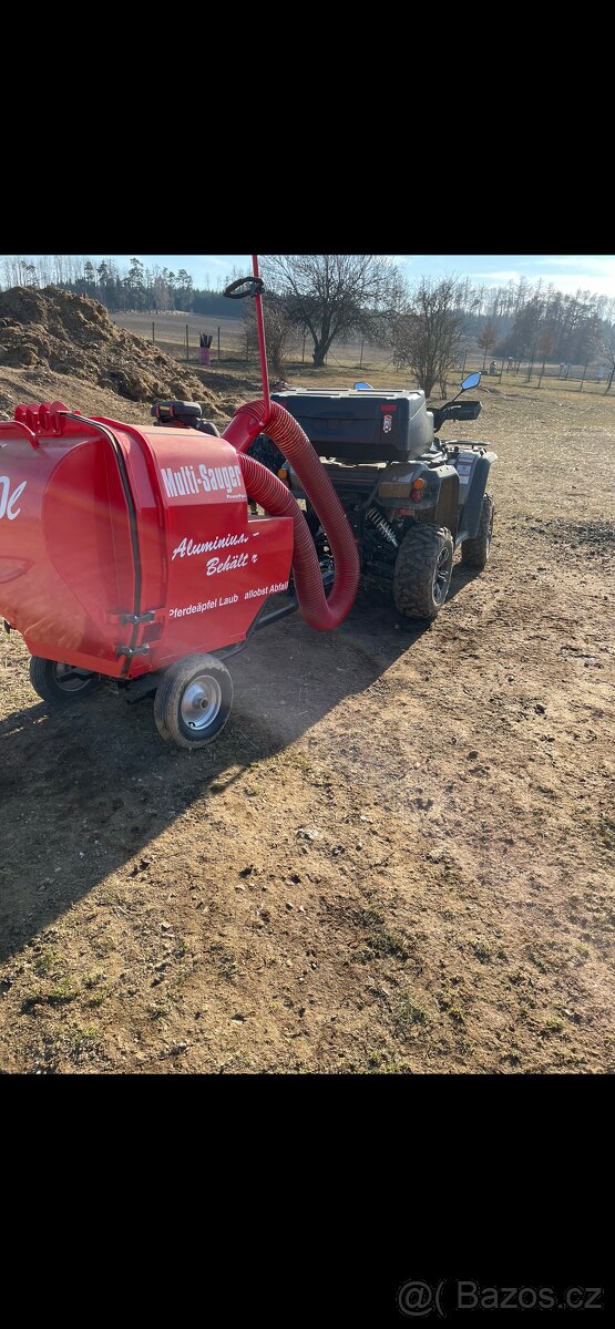 Multi Sauber MCS 520, vysavač trusu, listí - 8