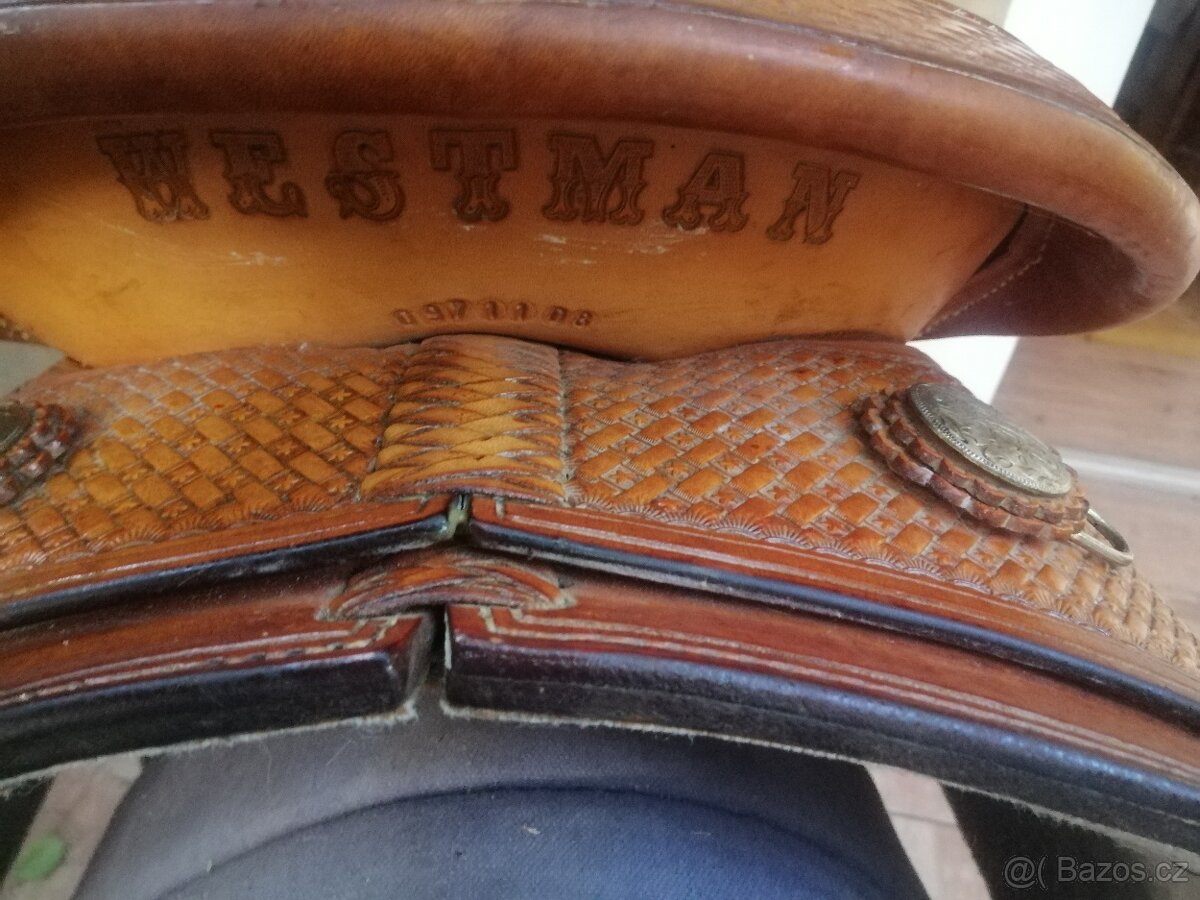 Westernové sedlo Westman - 8
