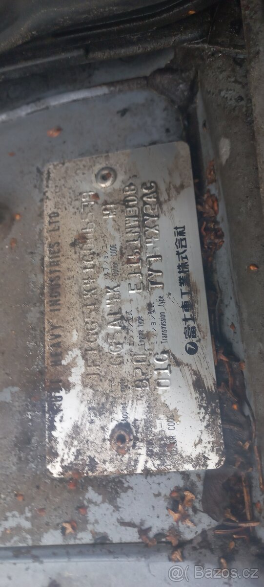 Subaru Impreza 1,6TS 2001 - Náhradní díly - 8