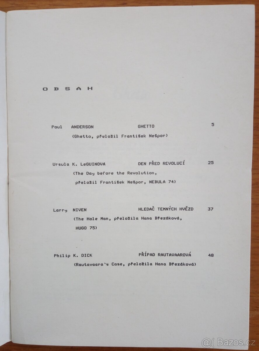 SCI-FI ČASOPISY - 8
