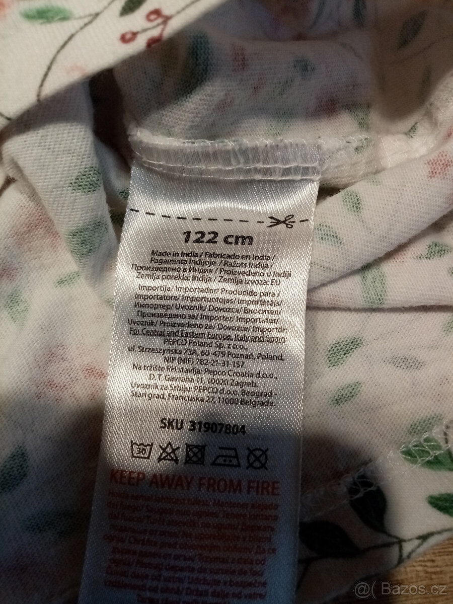 trička krátký rukáv vel. 110/116 - 8