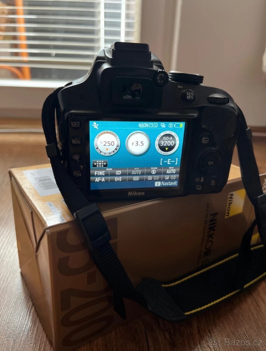 Nikon D3100 a Nikon D3300 - 8