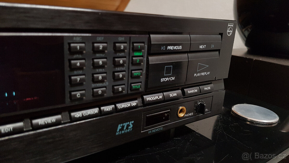 Philips CD 834 Luxusní cd přehrávač - 8