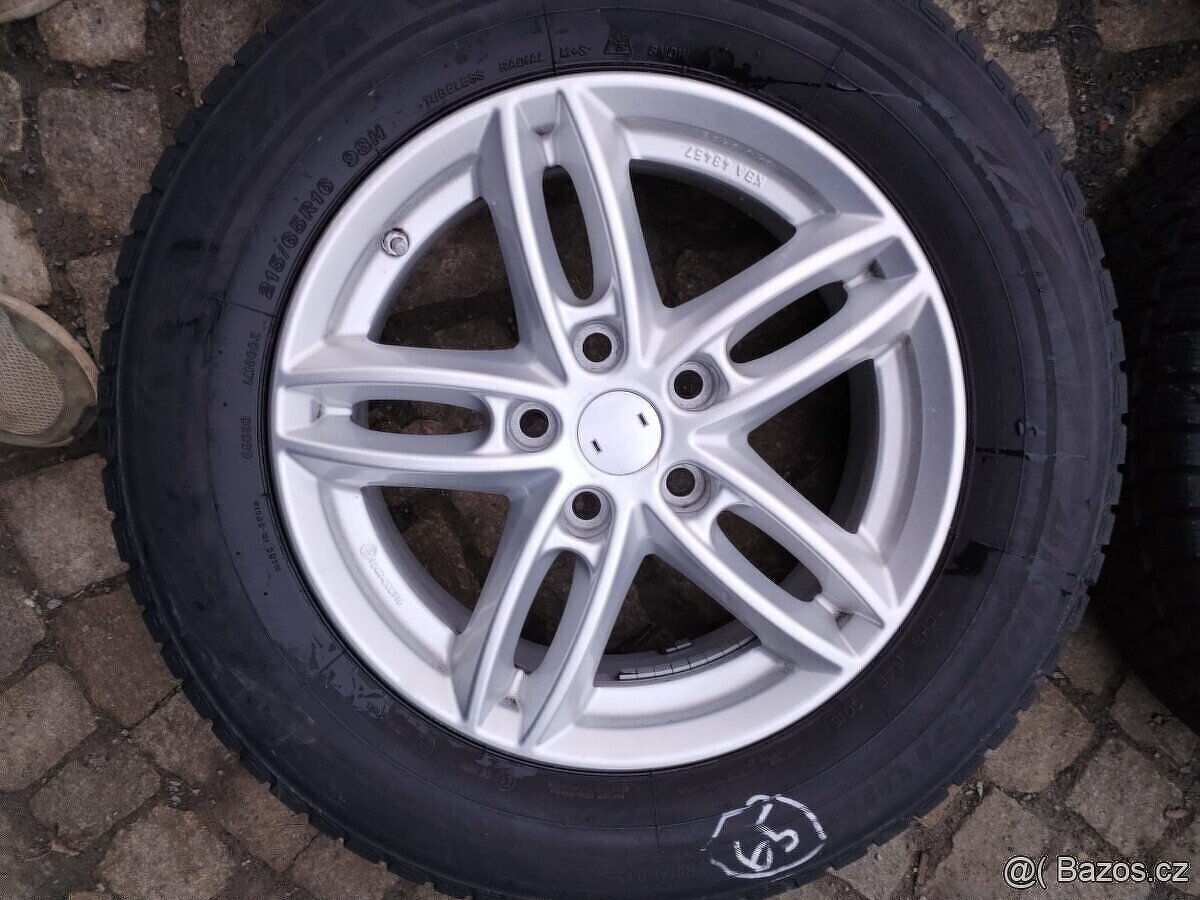 al.disky 5x114,3 R16 NISSAN original - 8